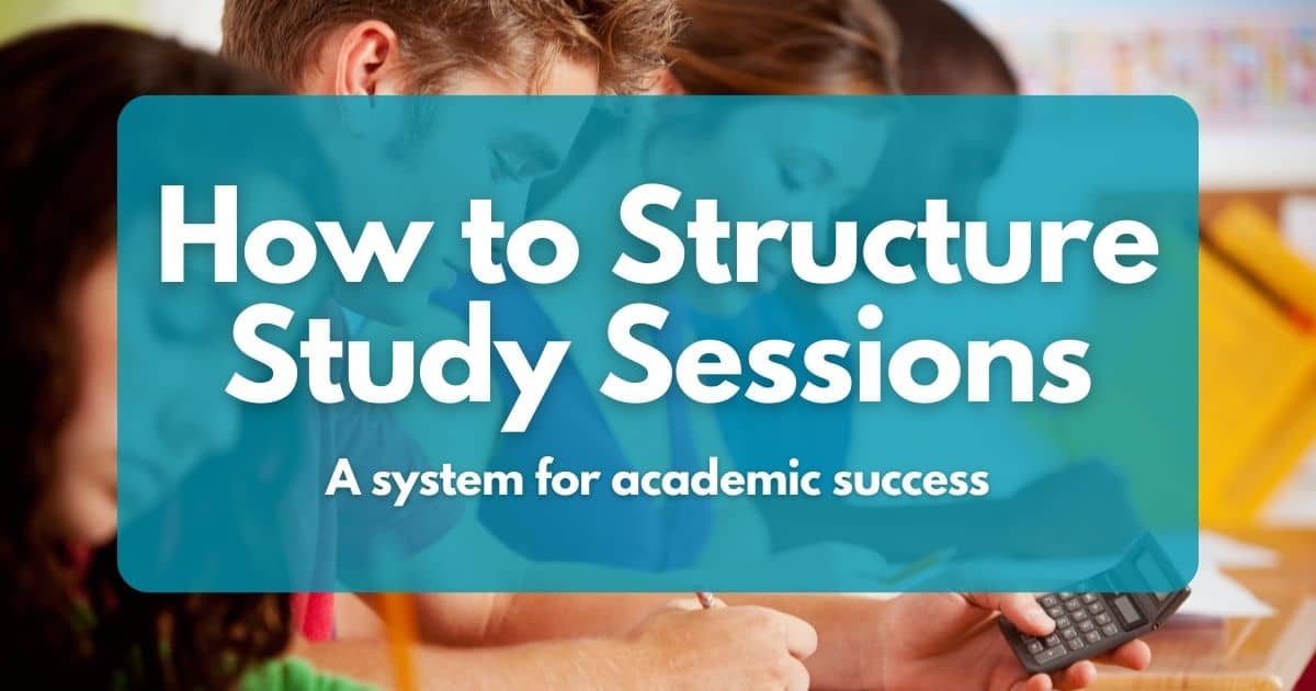 How to Structure Study Sessions – Achieve Tutorials